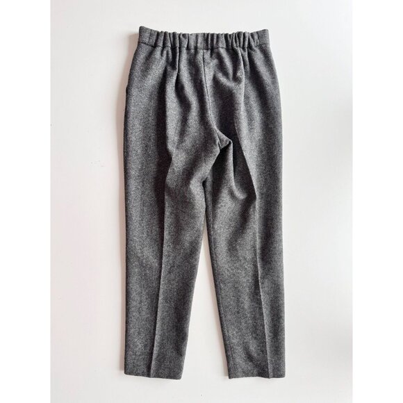 Aritzia BABATON Bowman Cohen Grey Wool Tweed 2 Piece Suit Jacket Pants, Size 0/2 - Picture 6 of 15